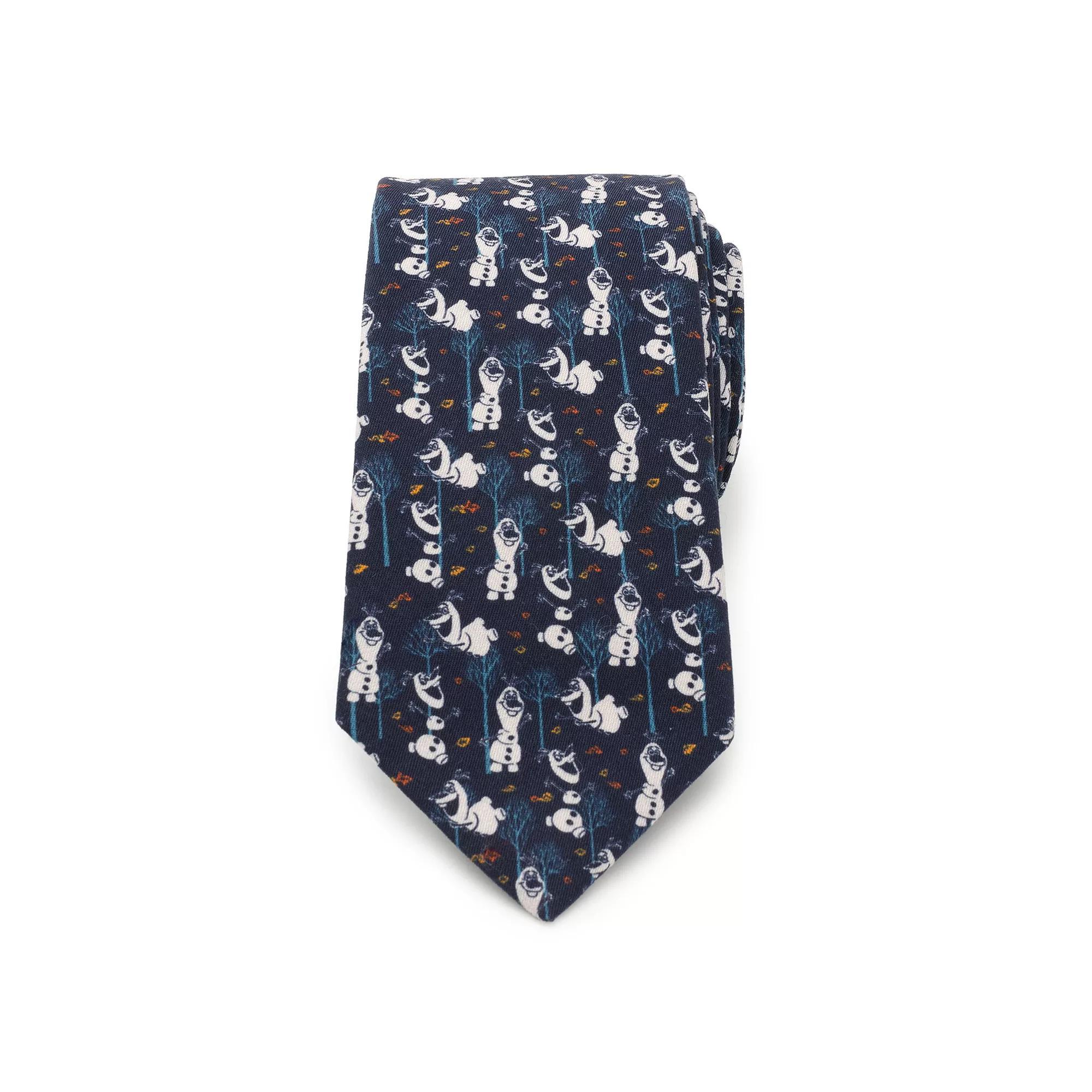 Disney's Characters Men's Tie, Olaf Blue Product Image