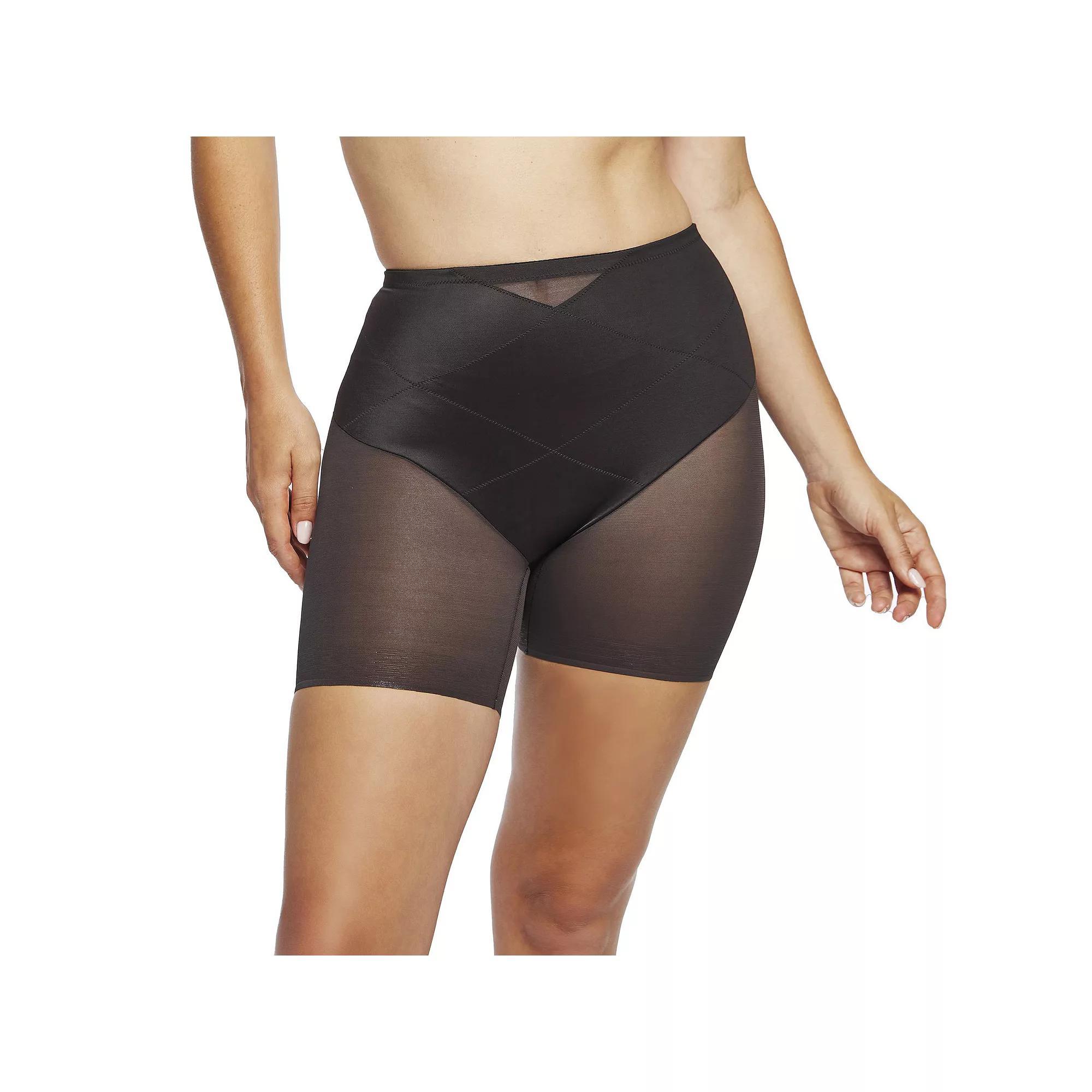 Naomi & Nicole Shapewear Inside Magic Tummy Tuck Waistline Mid-Thigh Shorts 7608, Womens Product Image