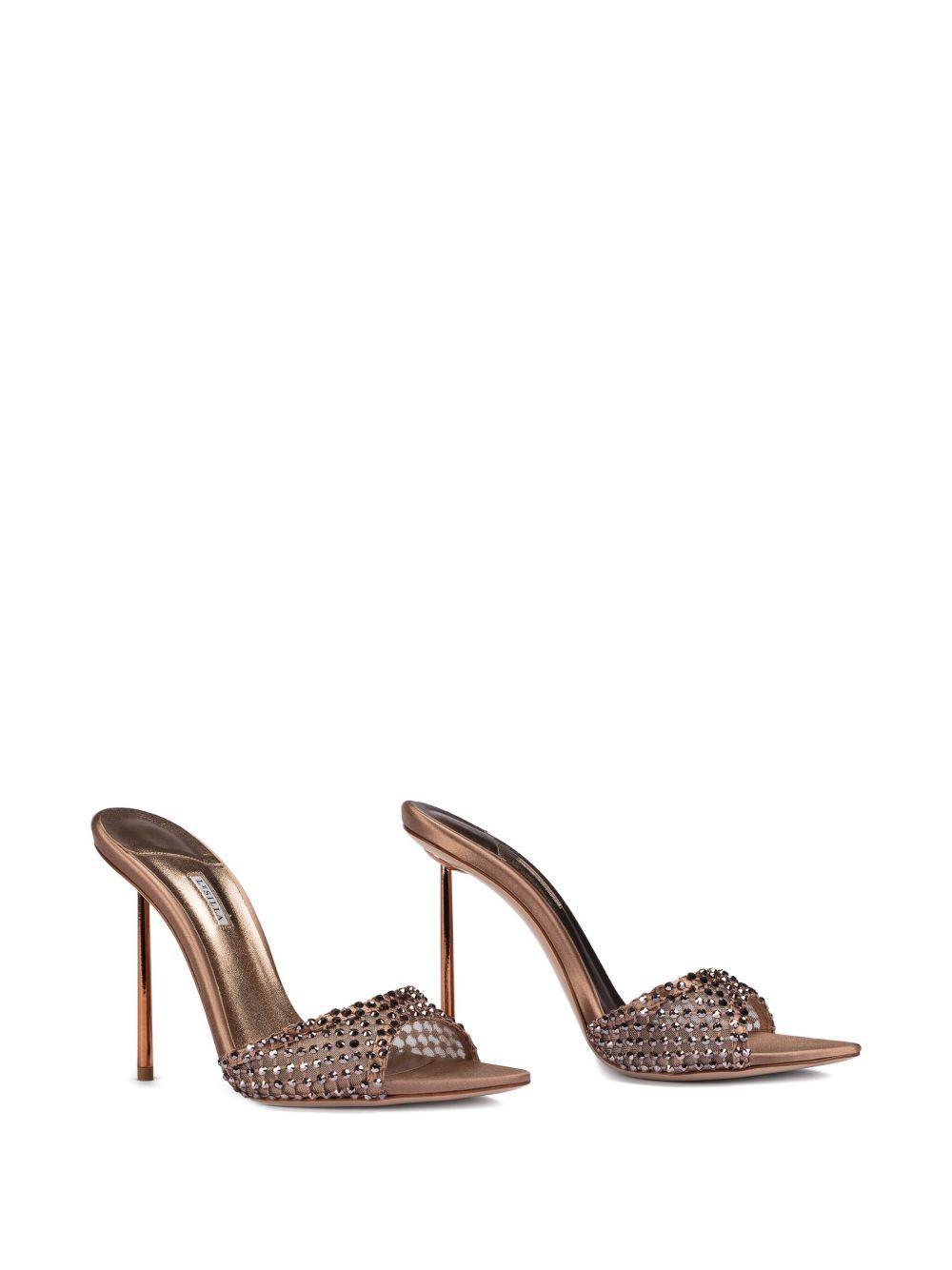 120mm Gilda crystal-embellished sandals Product Image