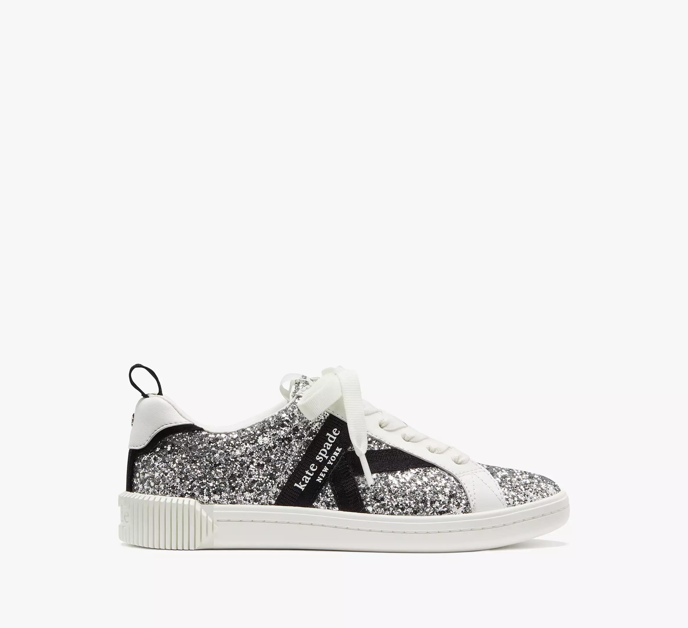 K As In Kate Glitter Court Sneakers Product Image