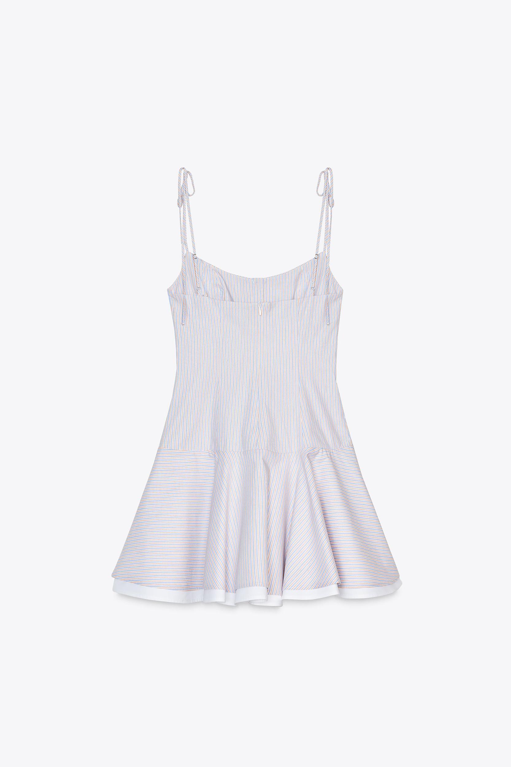 SHORT STRIPED DRESS Product Image