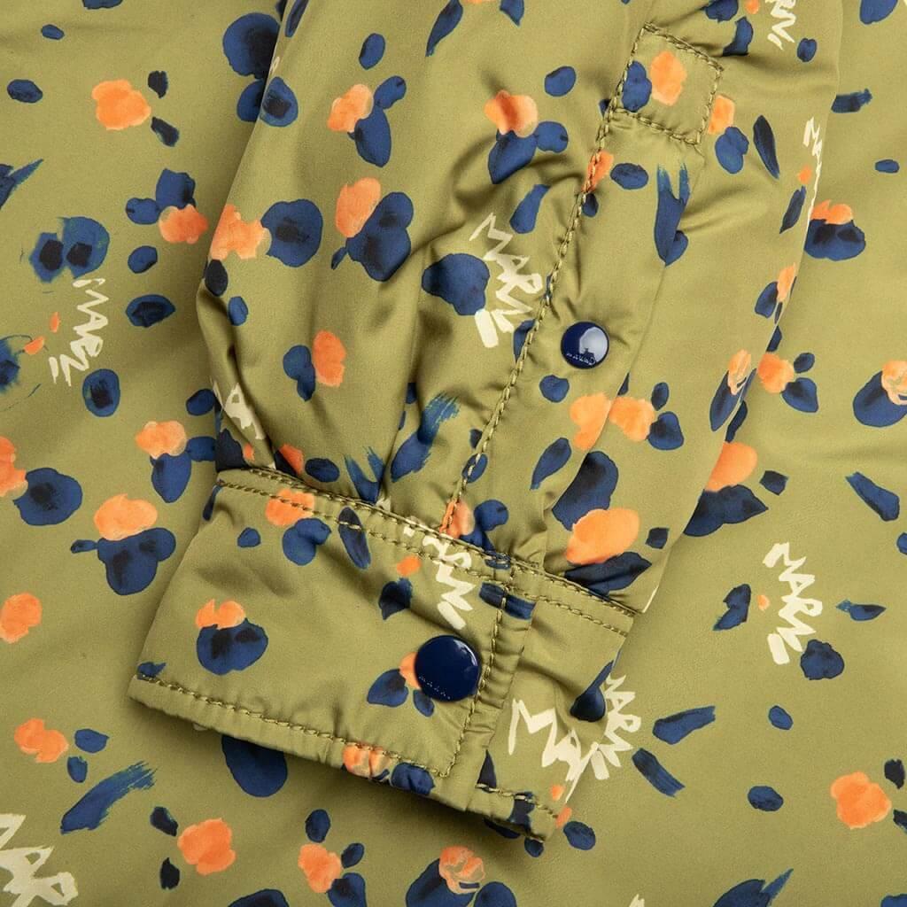 Dripping Jacket - Leaf Green Male Product Image