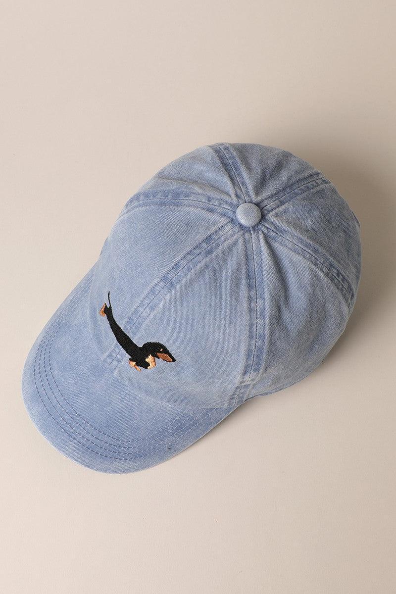 Dachshund Embroidered Baseball Cap Product Image