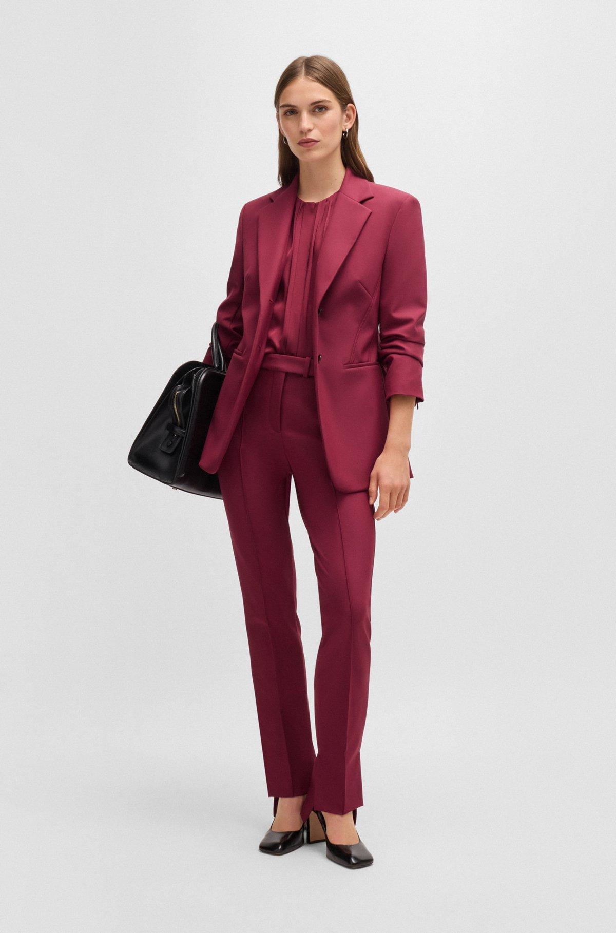Skinny-leg trousers in performance-stretch fabric Product Image