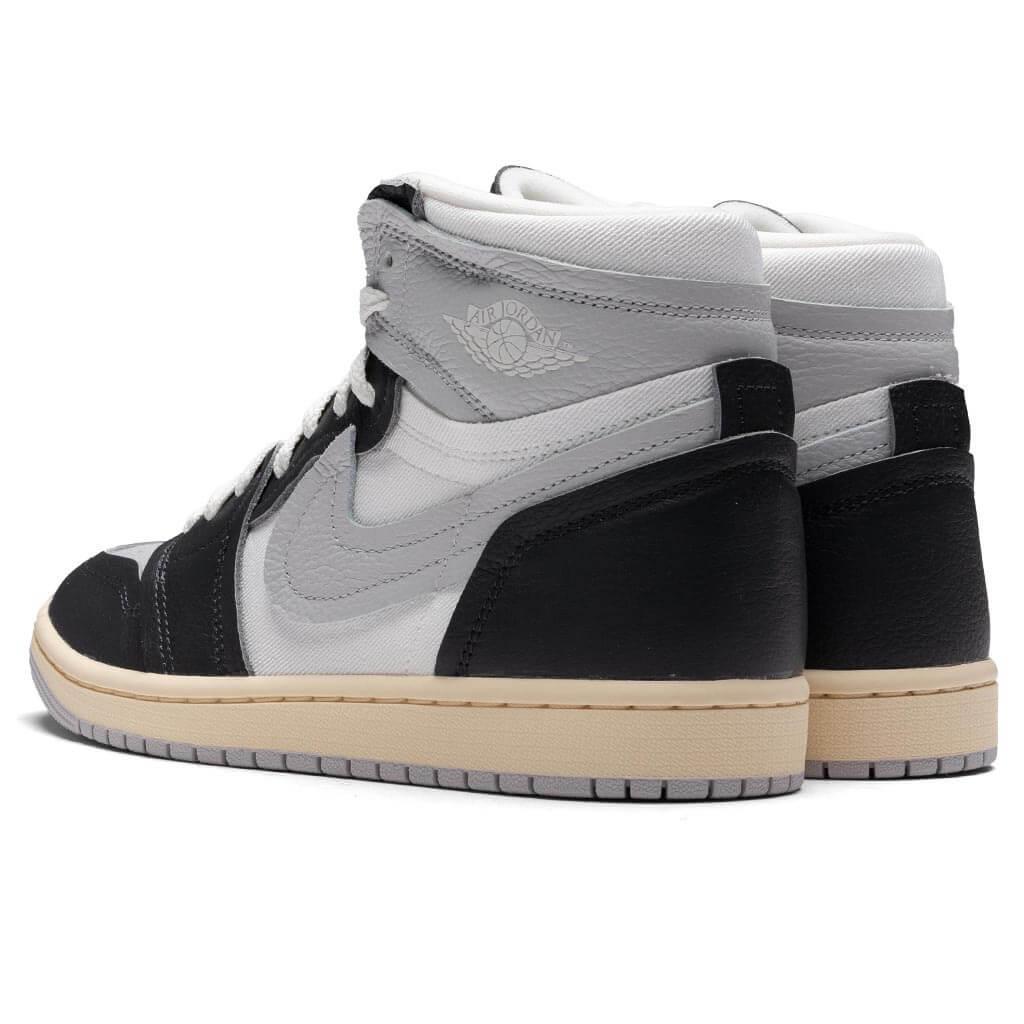 Women's  Air Jordan 1 High MM - Anthracite/Neutral Grey/Sail Female Product Image
