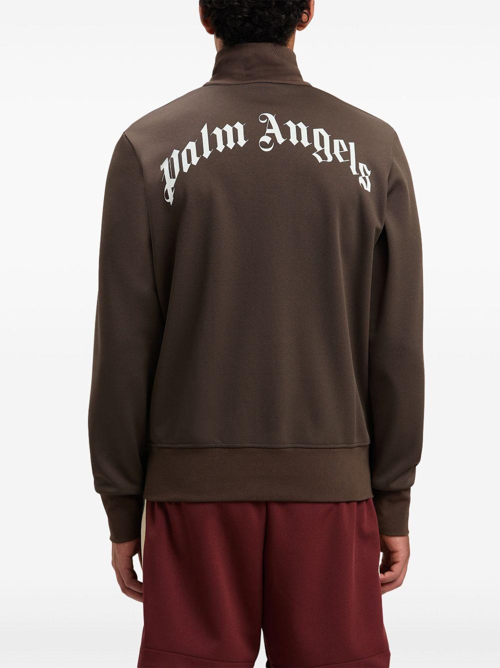 logo-print zip-up track jacket  Product Image
