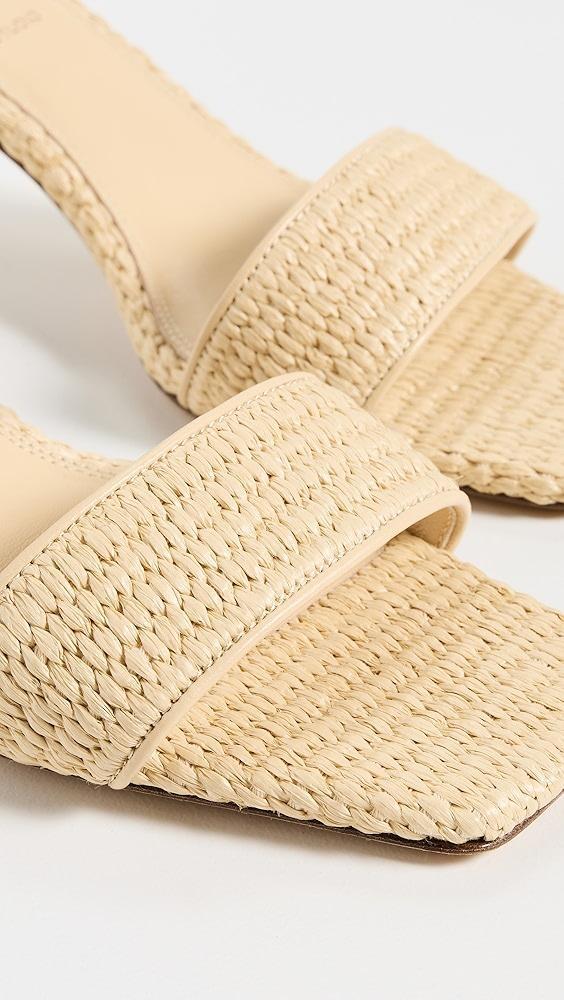 Black Suede Studio Poppy Sandals | Shopbop Product Image