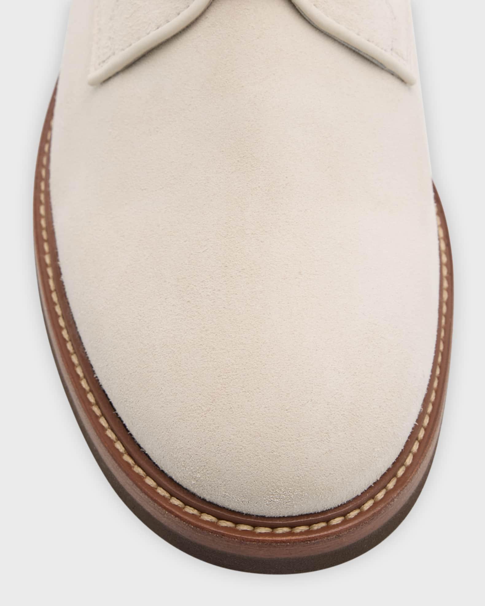Men's Suede Derby Shoes Product Image