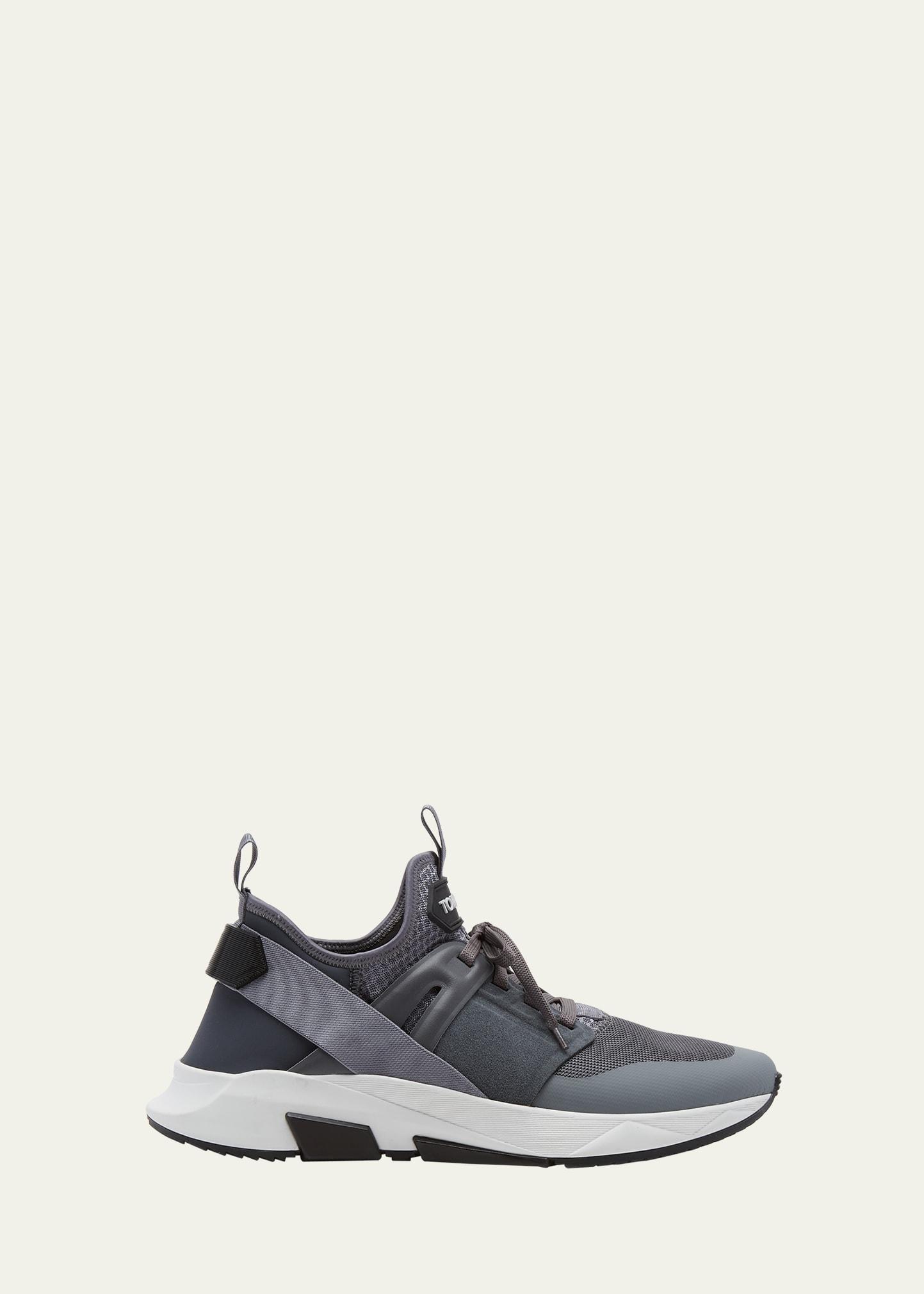 Mens Jago Mesh Leather Heel-Strap Trainer Sneakers Product Image