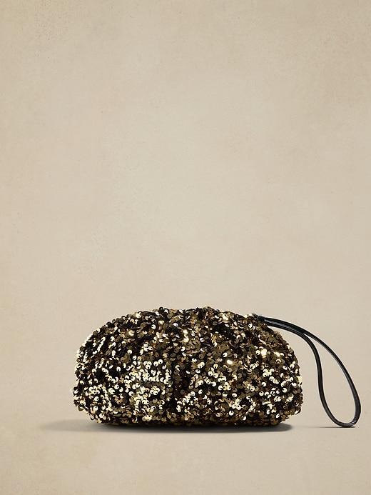 Sequin Clutch Product Image