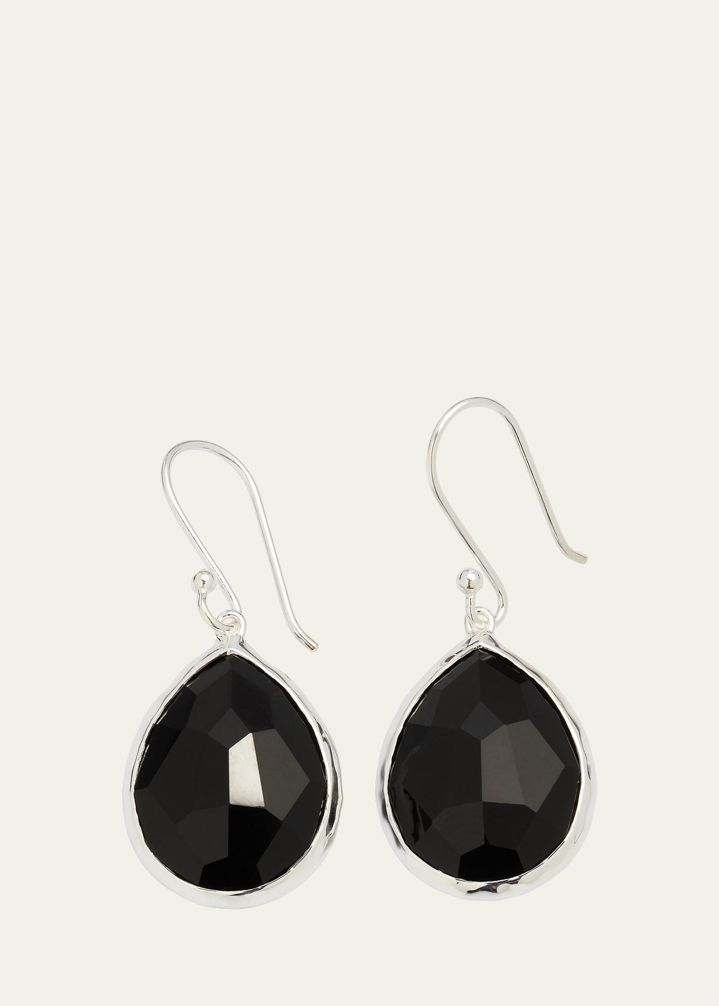 Small Teardrop Earrings in Sterling Silver Product Image