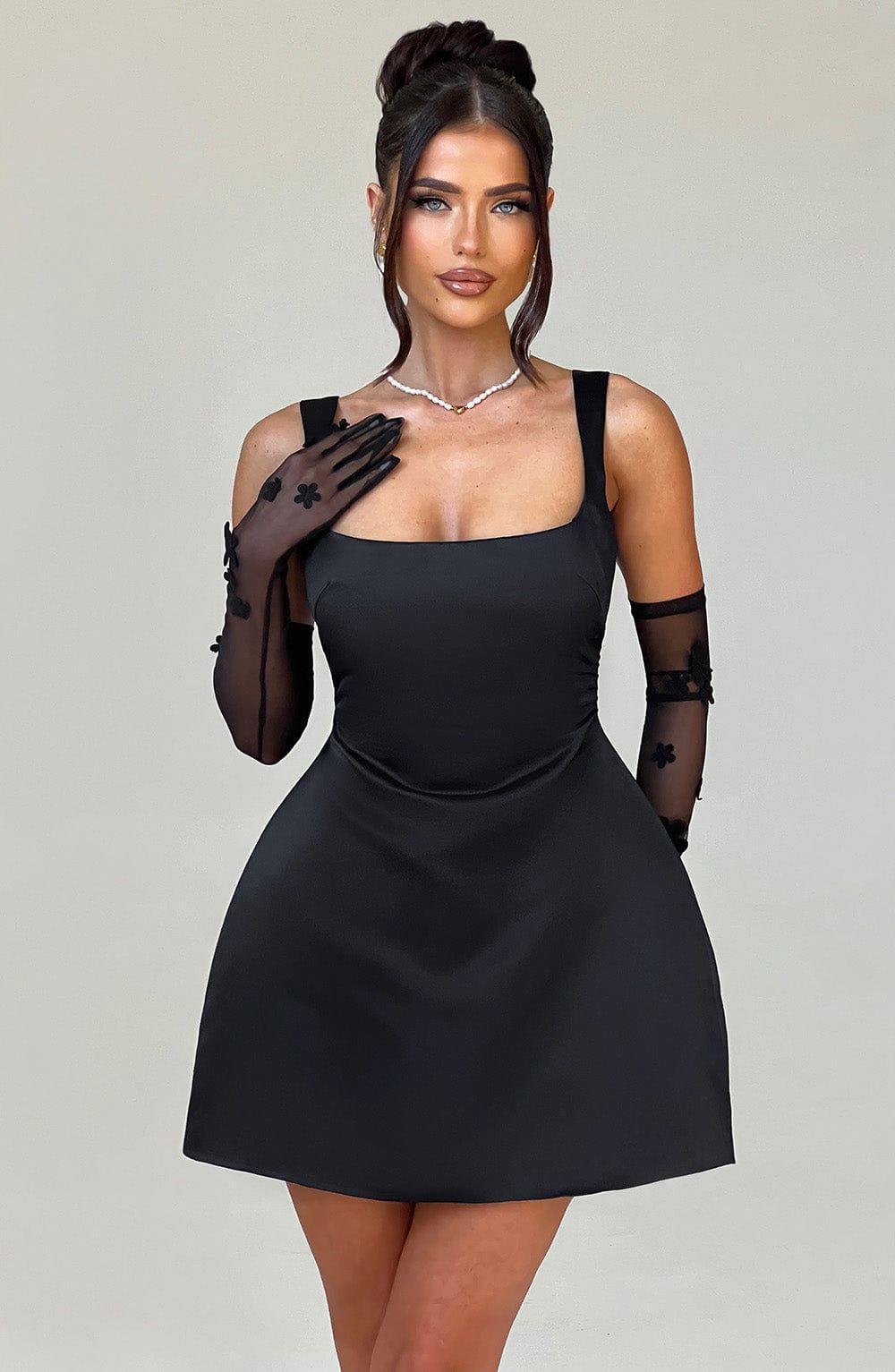Sofie Mini Dress - Black Product Image