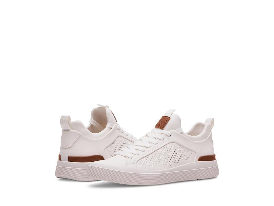 Steve Madden Mens Oasys Perforated Suede Lace Up Sneakers Product Image