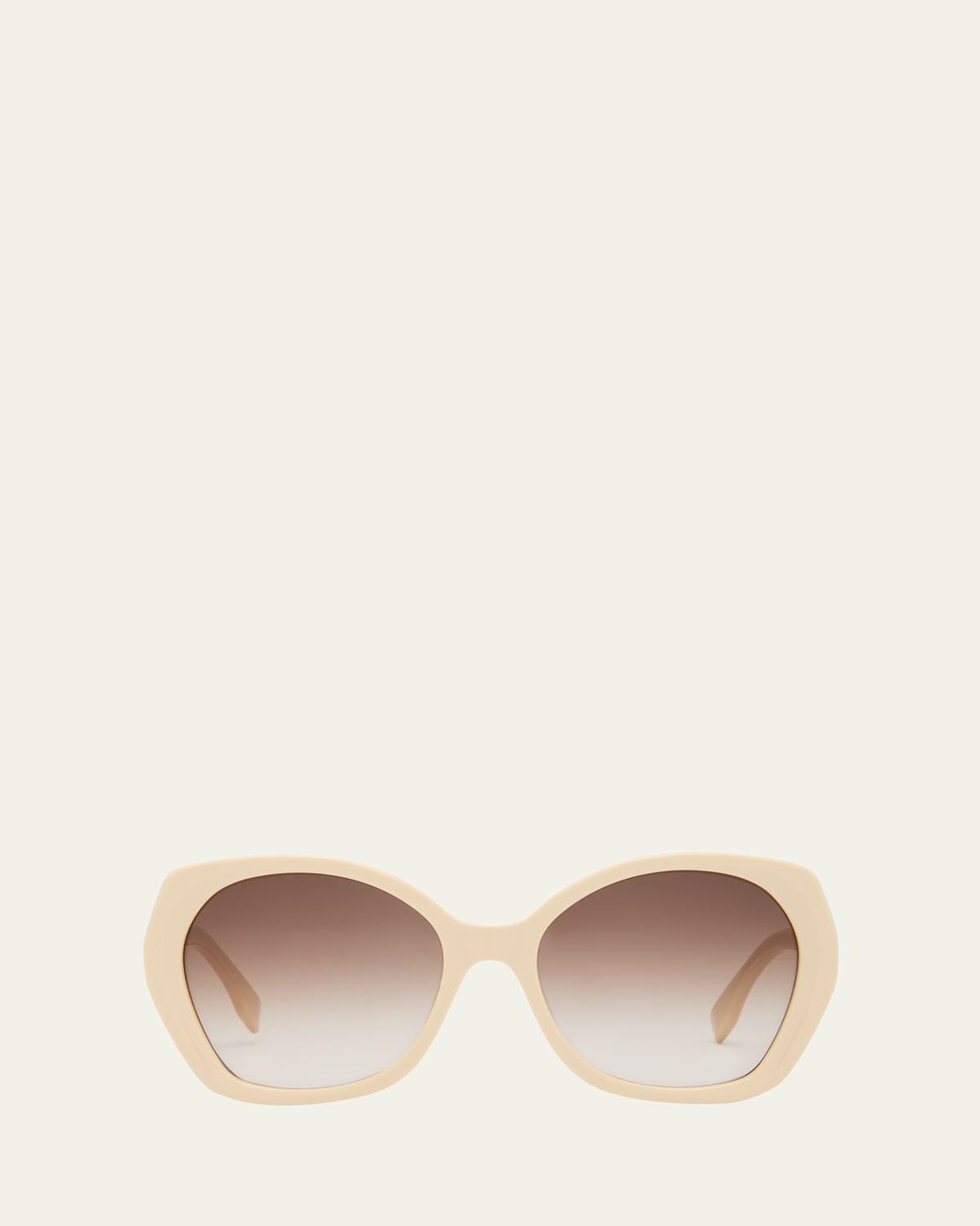 Mens Edgy 53MM Rectangular Sunglasses Product Image
