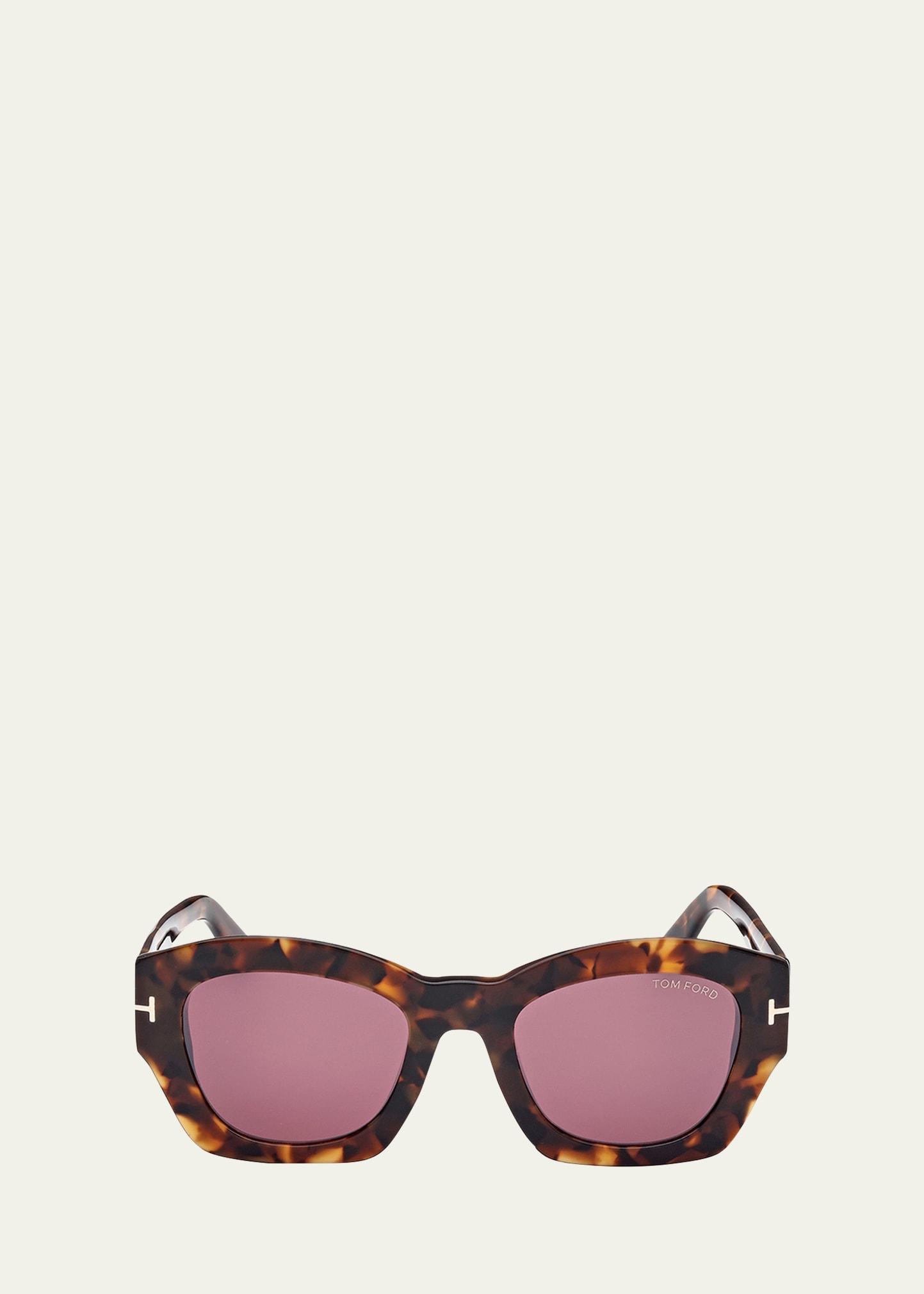 Tom Ford Geometric Sunglasses, 52mm Product Image