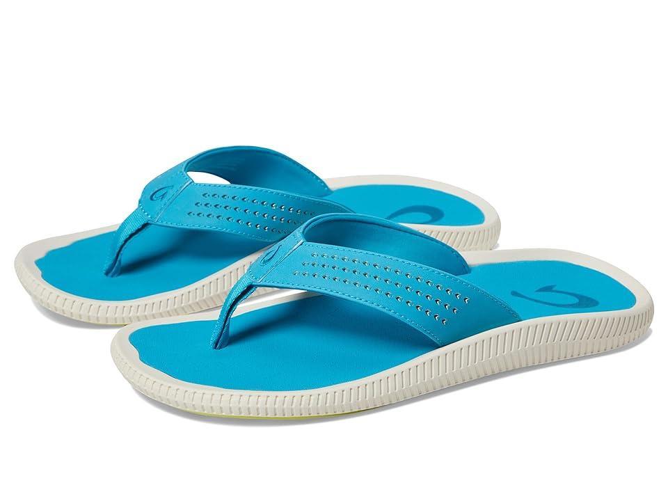 OluKai Ulele Sandal (Trench Blue/Aloha) Men's Shoes Product Image