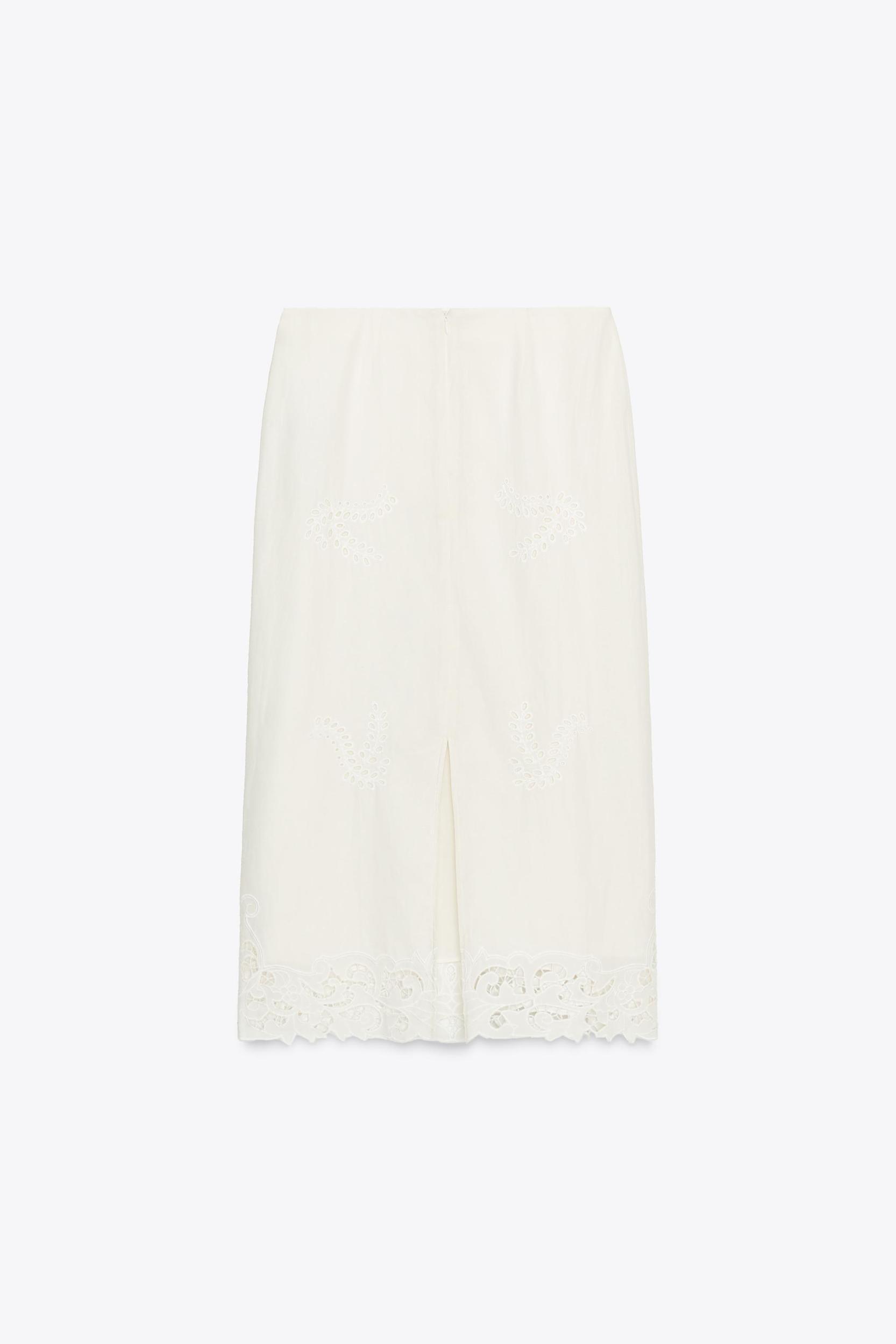 ZW COLLECTION EYELET EMBROIDERED BLOUSE Product Image