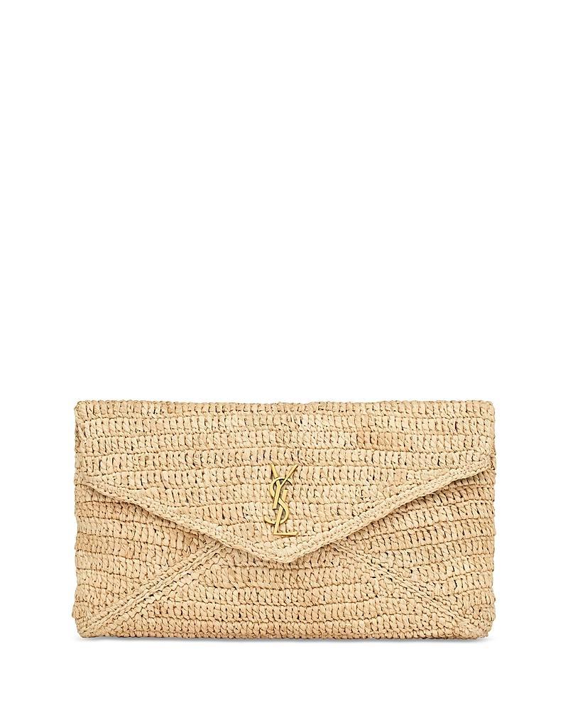 Womens Cassandre Large Envelope Pouch in Lambskin Product Image