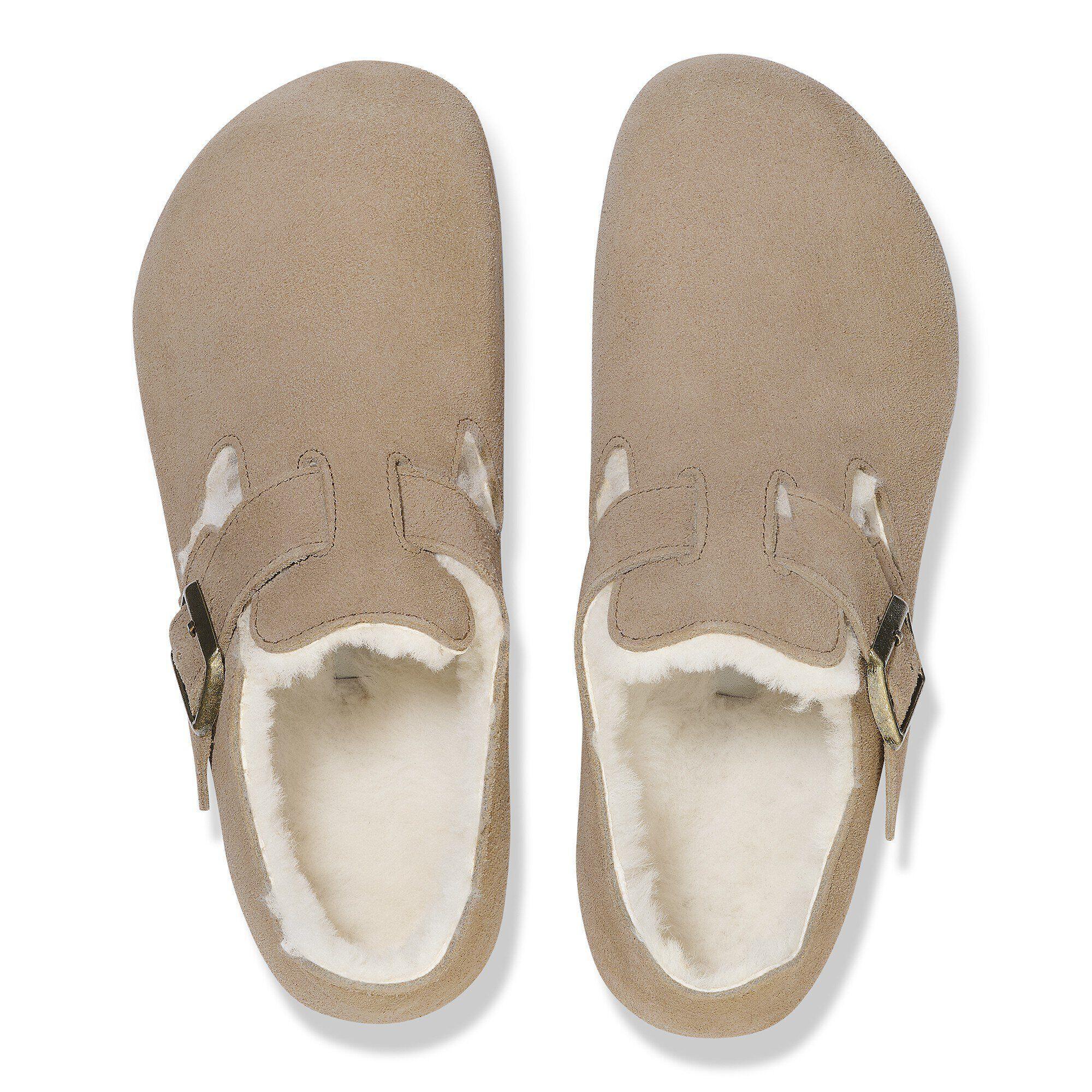 London Shearling Suede Leather Product Image