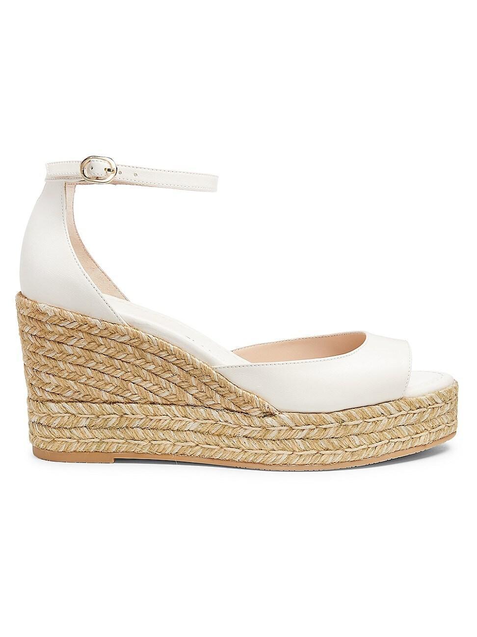 Stuart Weitzman Nudistia Espadrille Wedge (Seashell) Women's Sandals Product Image
