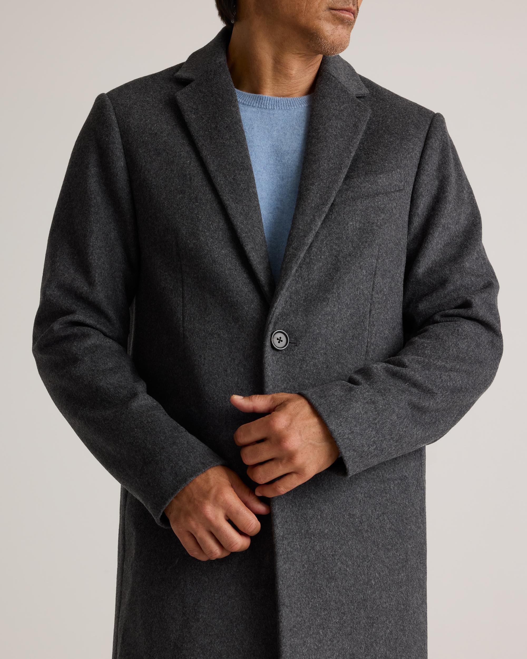 Quince | Men's Italian Wool Overcoat Wool/Nylon Product Image