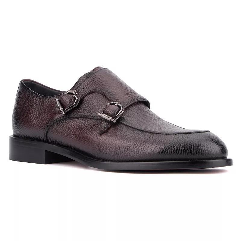 Vintage Foundry Co. Lawrence Men's Monk Strap Dress Shoes, Size: 8, Black Product Image