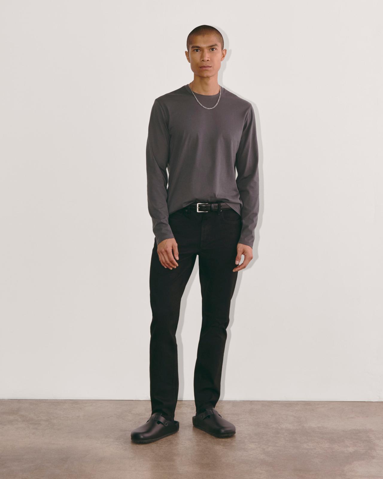 The Essential Organic Long-Sleeve Tee Product Image