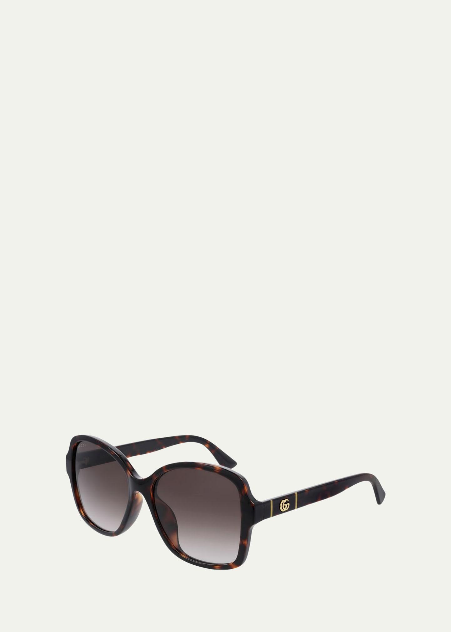 Square Monochromatic Sunglasses Product Image