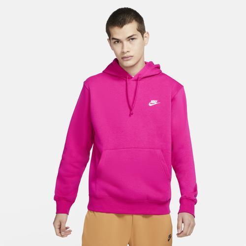 Mens Nike Sportswear Club Fleece Pullover Hoodie Dark Gray Grey Product Image