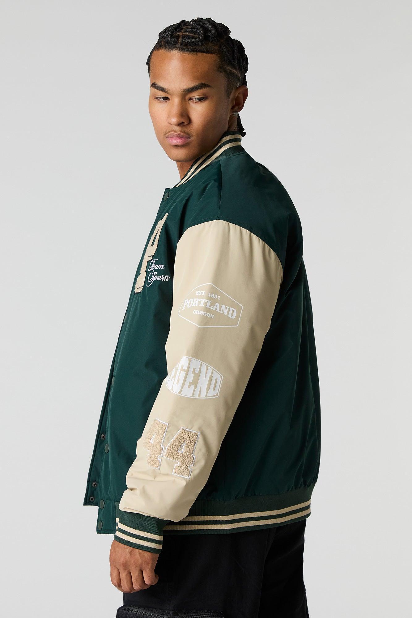 Varsity Bomber Jacket Male Product Image