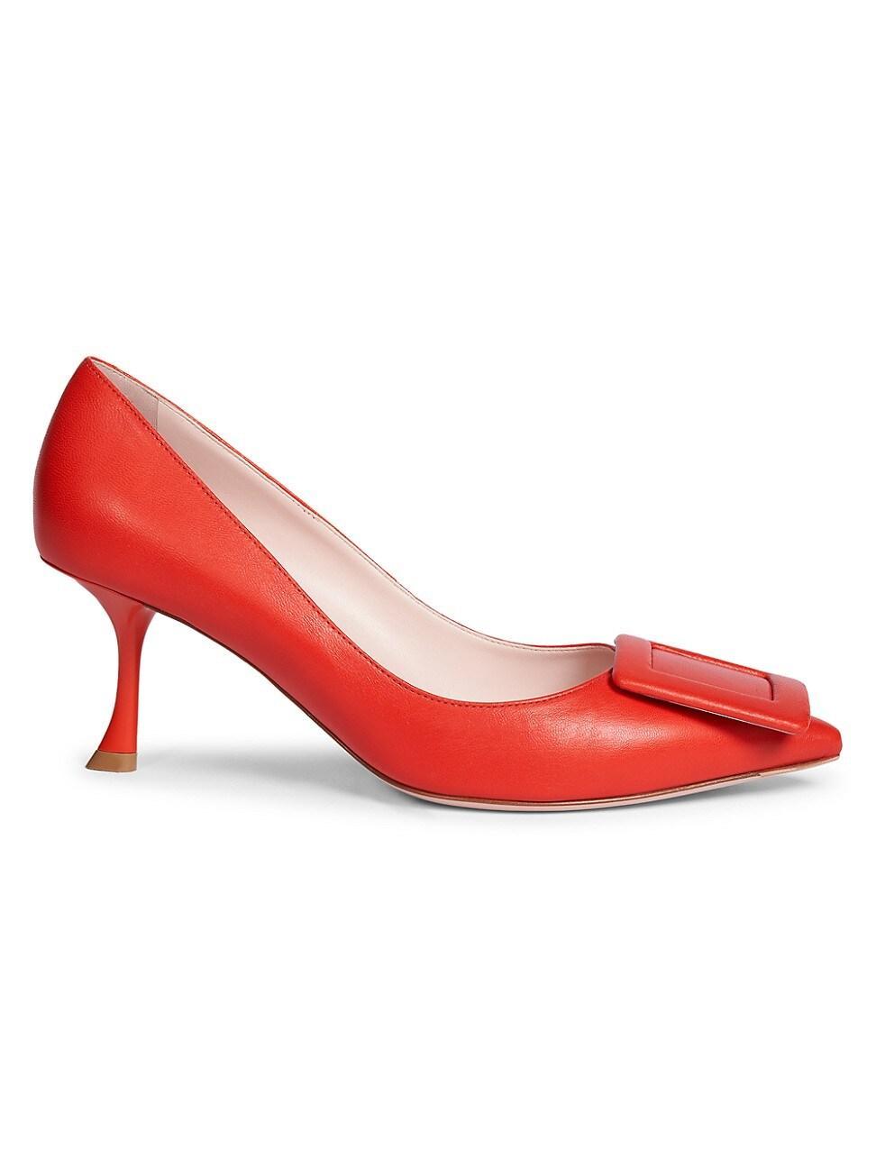 Womens Viv In The City 65MM Leather Pumps Product Image
