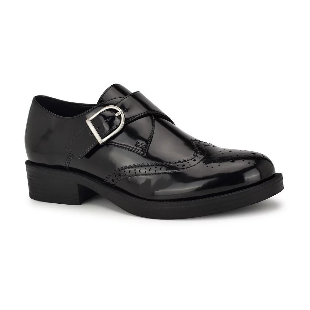 Nine West Smythe Women's Slip-On Casual Loafers, Size: 8.5, Black Patent Product Image