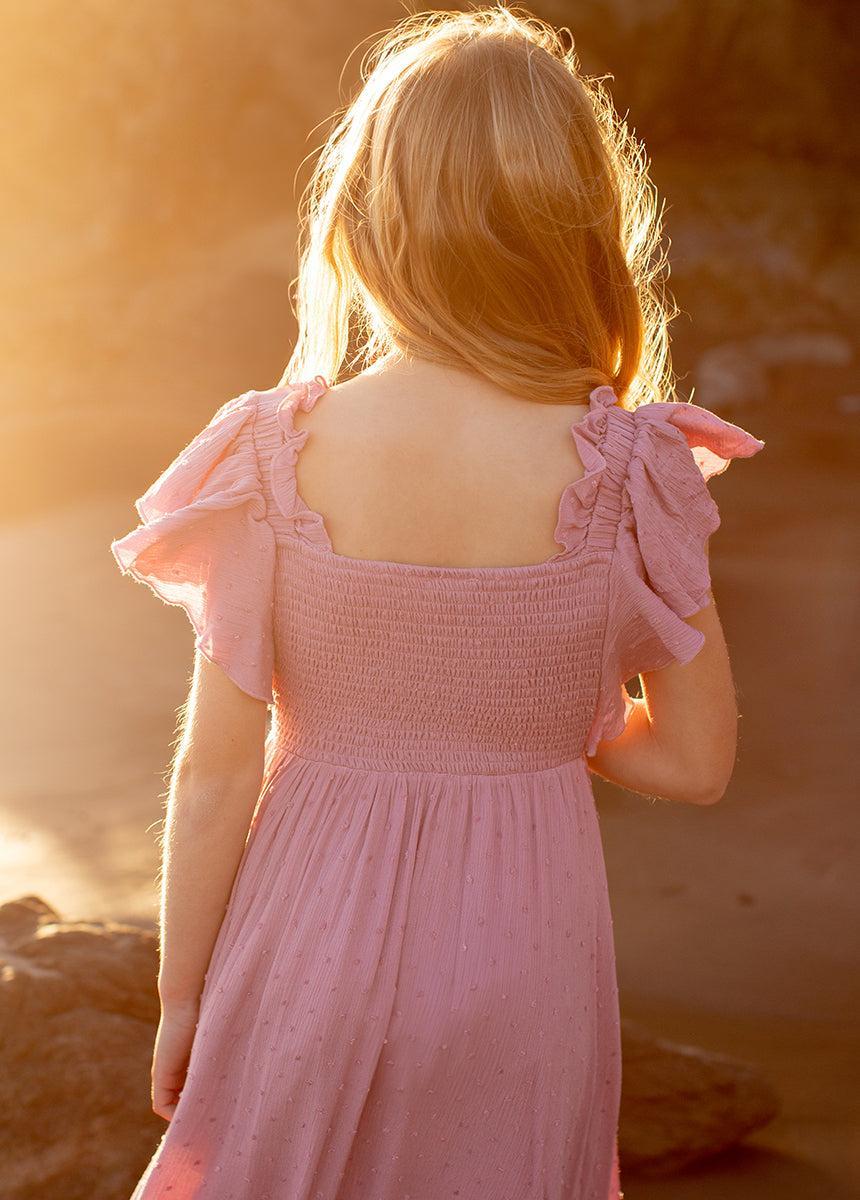 Dewi Dress in Pale Orchid Girls Product Image