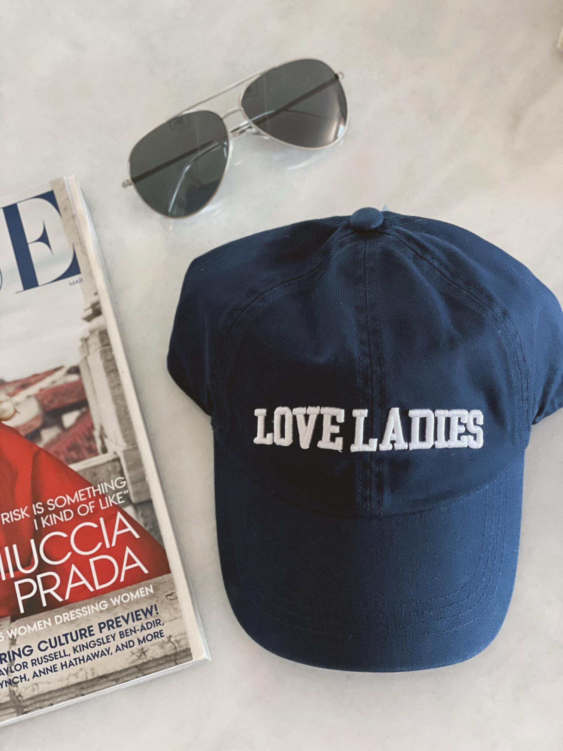 Loveladies Baseball Hat | Navy Product Image