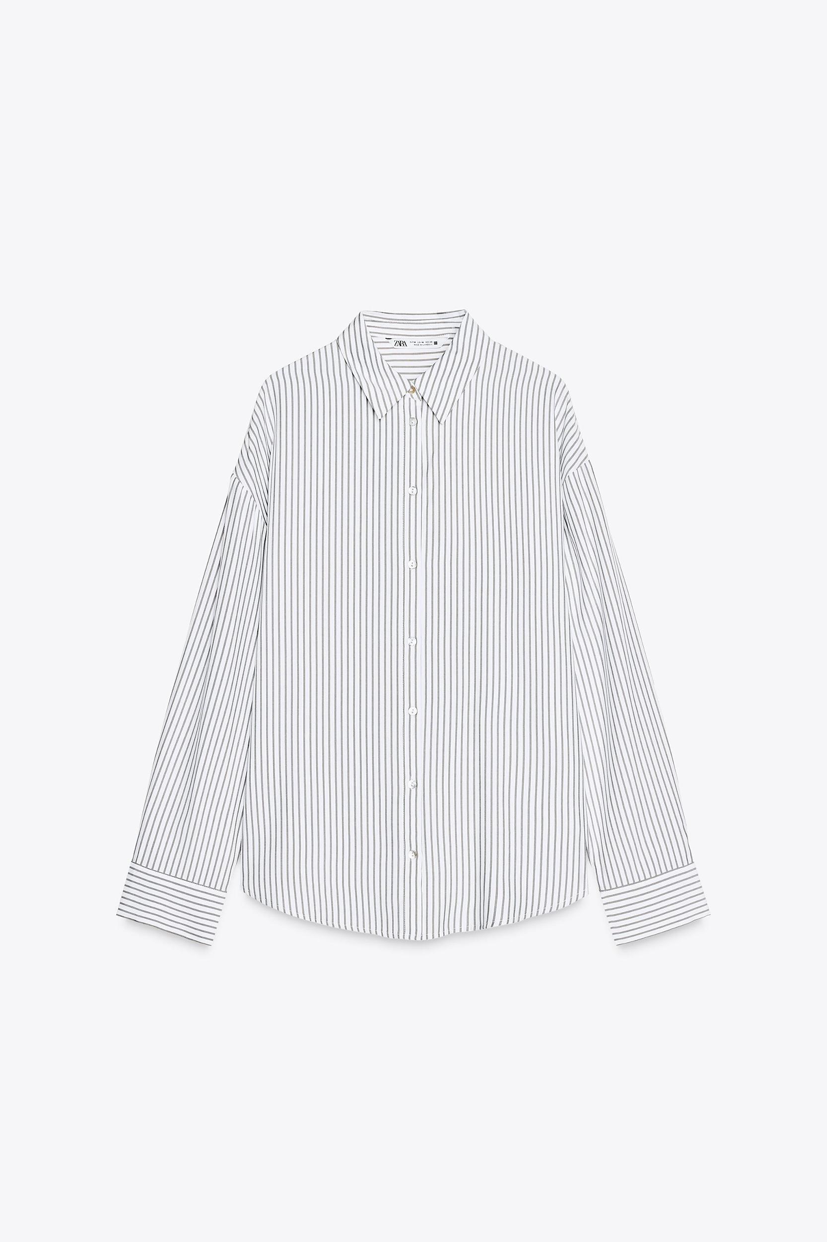 OVERSIZED STRIPED SHIRT Product Image