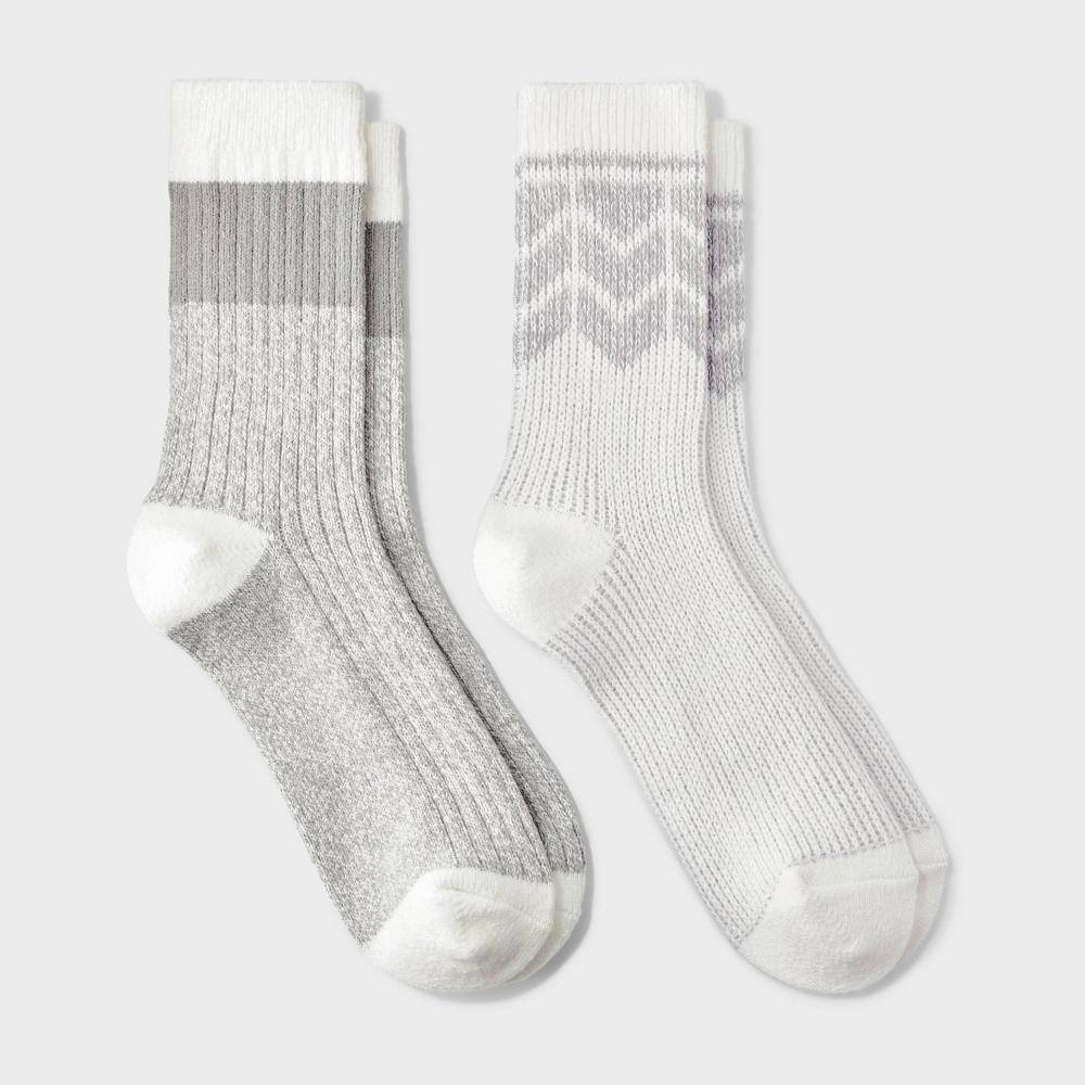 Women's Lightweight Supersoft Chevron 2pk Boot Socks - All In Motion™ 4-10 Product Image