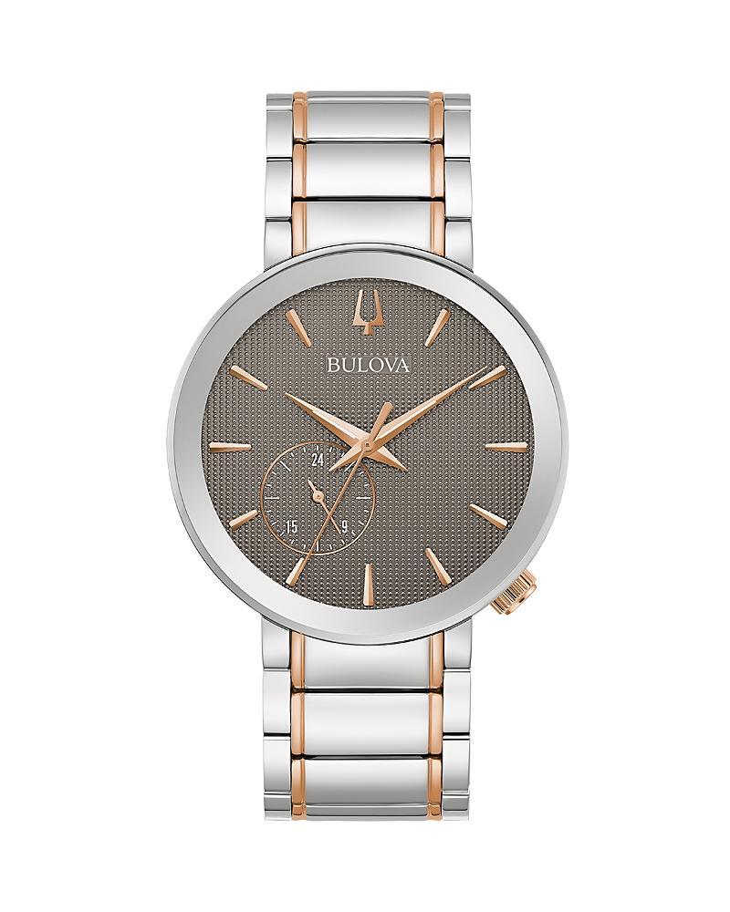 Bulova GRAMMY Collection Mens Two Tone Stainless Steel Bracelet Watch Product Image