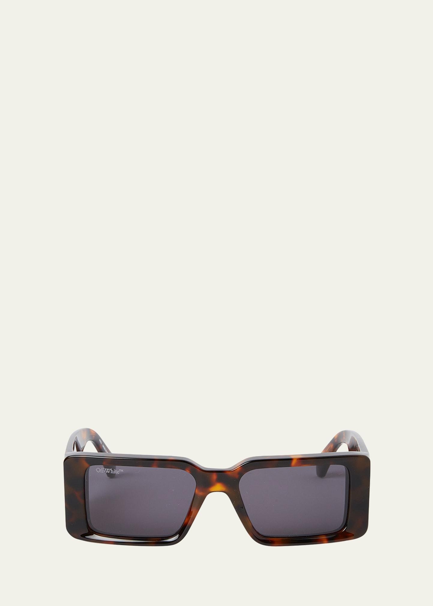 Mens Milano Acetate Rectangle Sunglasses Product Image