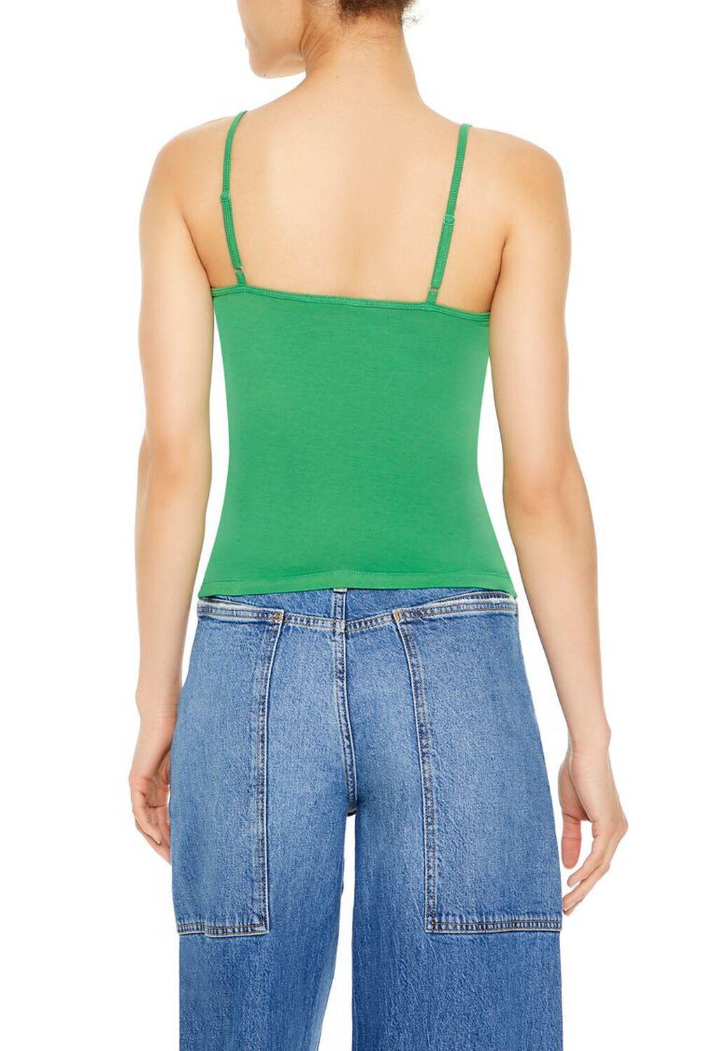 Cotton-Blend Scoop Neck Cami | Forever 21 Product Image