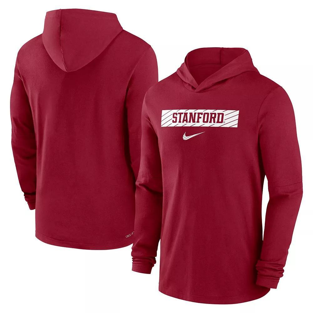 Men's Nike Green Michigan State Spartans 2024 Sideline Hoodie Performance Long Sleeve T-Shirt, Size: Medium Product Image