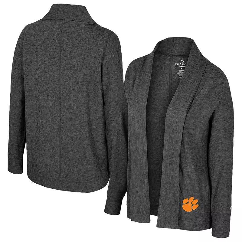 Women's Colosseum  Charcoal Oregon State Beavers��Dash Cardigan, Size: Large Product Image