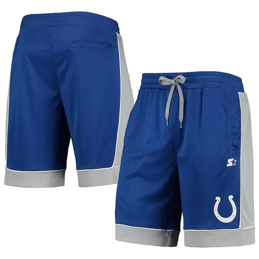 Men's Starter Royal/Gray Indianapolis Colts Fan Favorite Fashion Shorts, Size: Medium, Blue Product Image