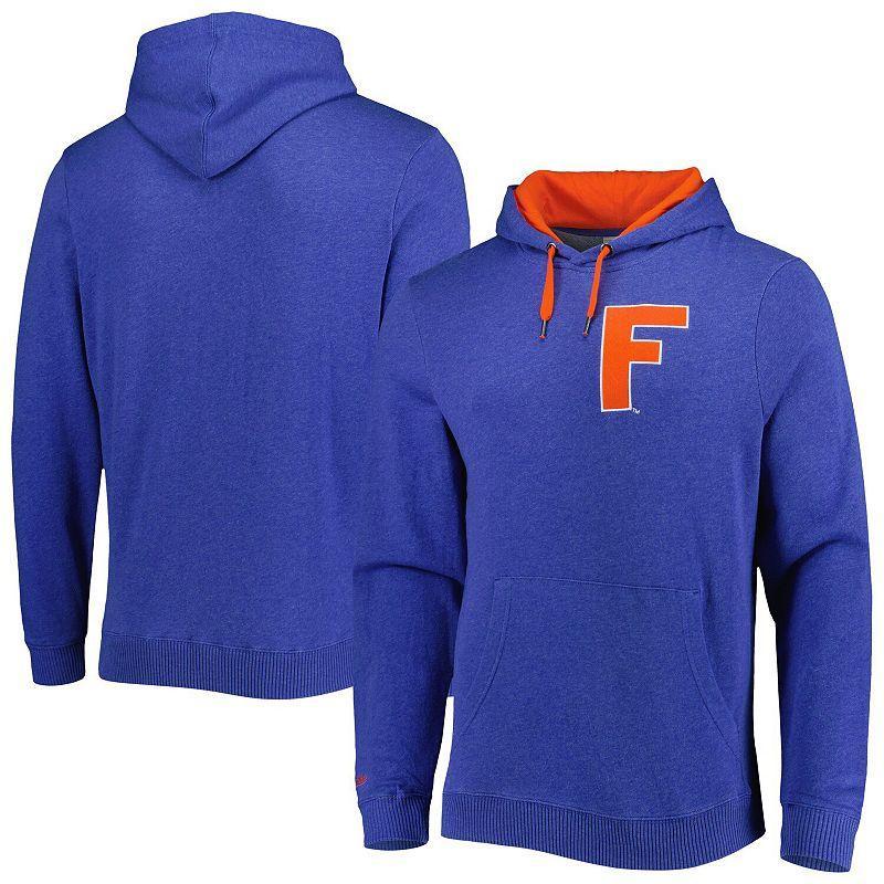 Men's Mitchell & Ness Royal Florida Gators Classic French Terry Pullover Hoodie, Size: Medium, Blue Product Image
