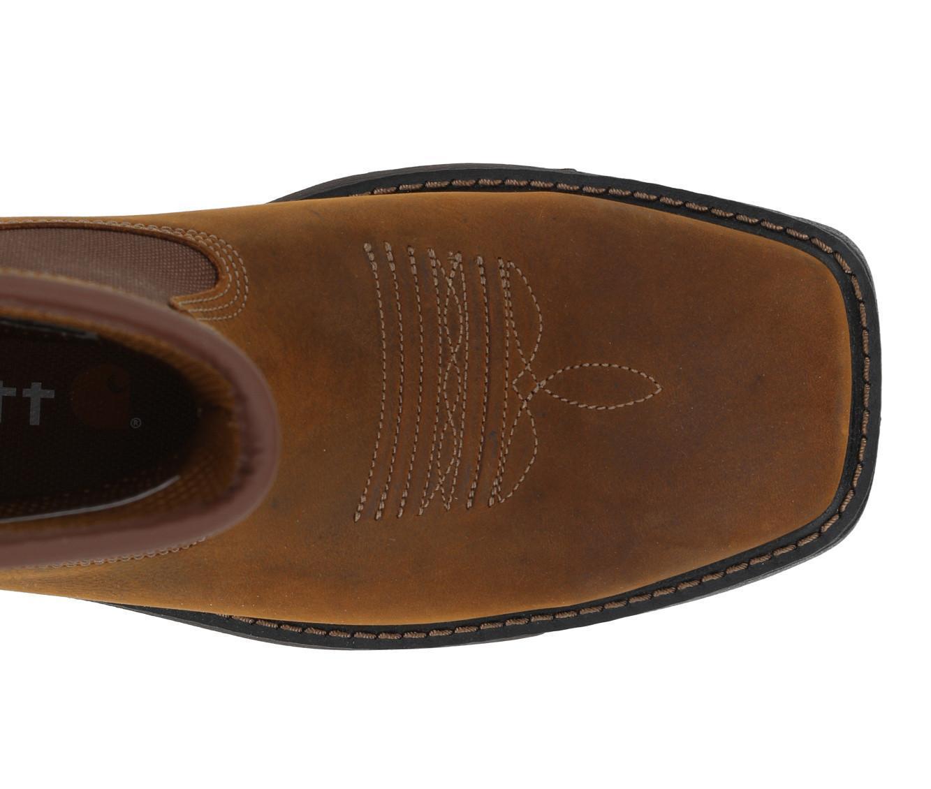 Men's Carhartt Montana Waterproof Square Toe Wellington EH Work Boots Product Image