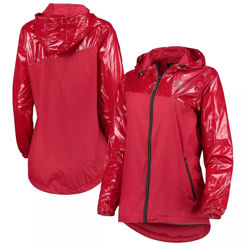 Women's G-III 4Her by Carl Banks Red Tampa Bay Buccaneers Double-Coverage Full-Zip Hoodie Jacket, Size: XL Product Image