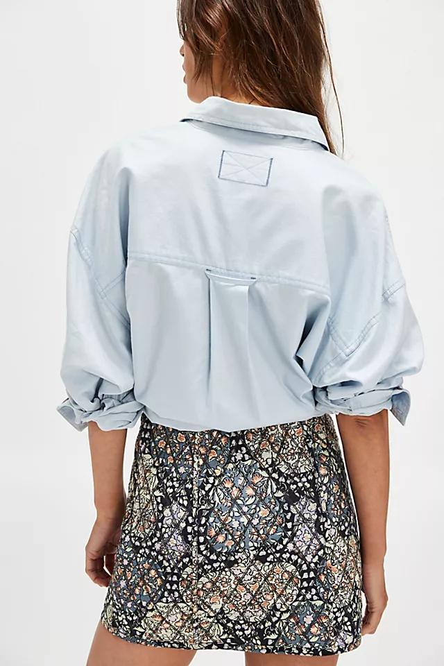 Darla Quilted Mini Skirt Product Image