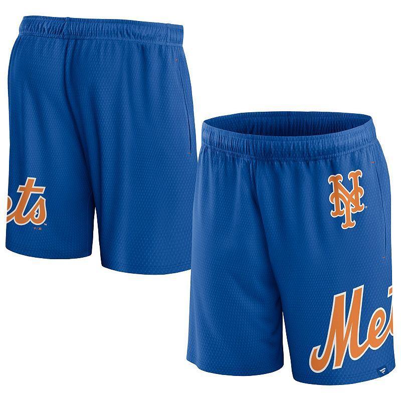 Mens Fanatics Branded Royal New York Mets Clincher Mesh Shorts Product Image