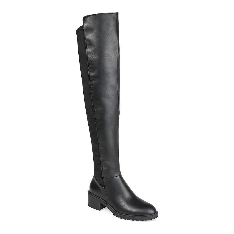 Journee Kaison Womens Tall Boots Grey Product Image