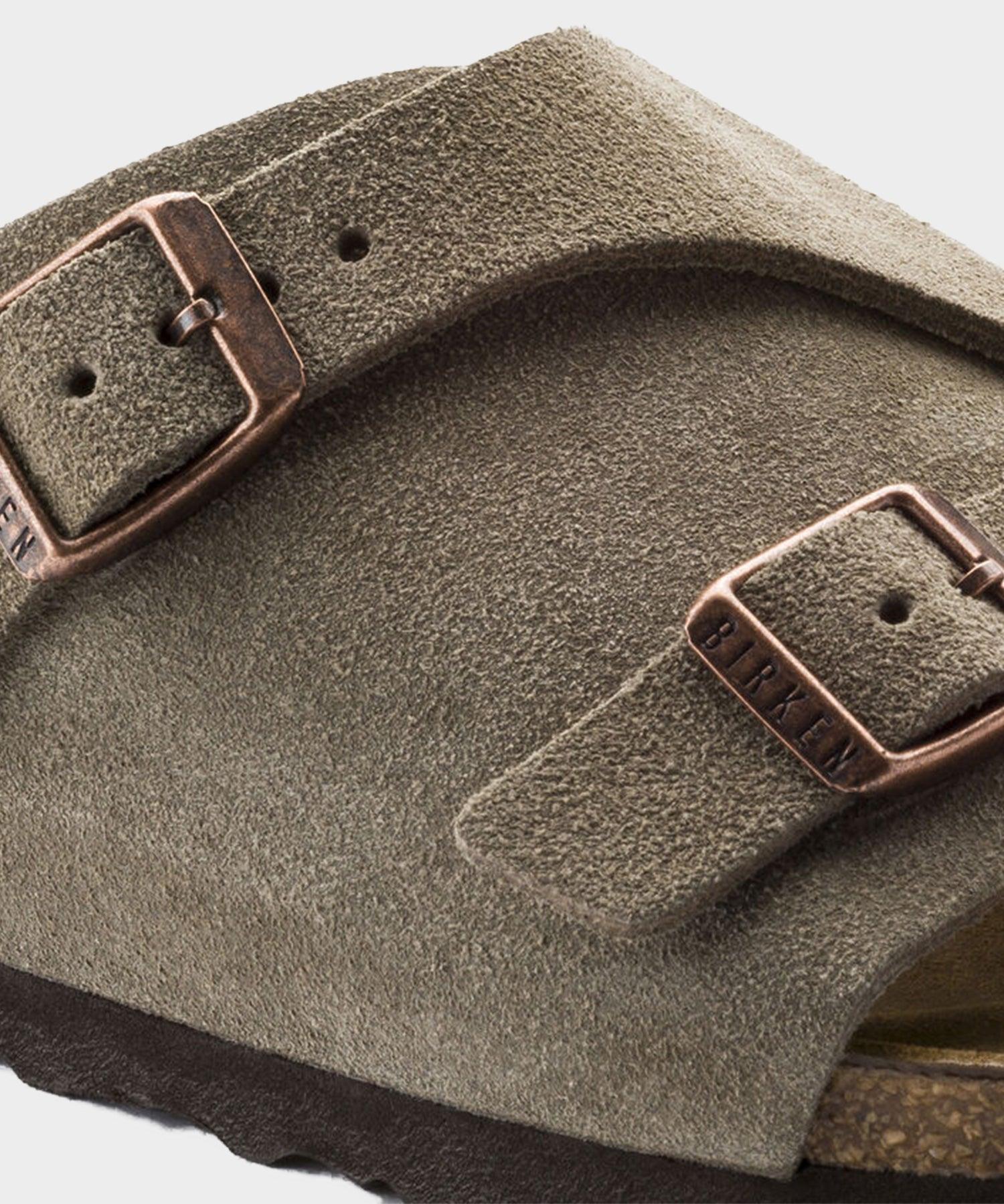 Birkenstock Zurich Suede in Taupe Product Image