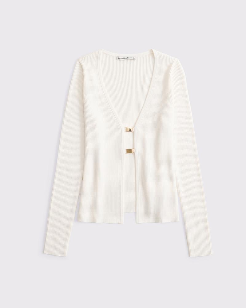 Slim Hardware Cardigan Product Image